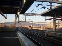 2014年栃木駅から太平山を望む.jpg