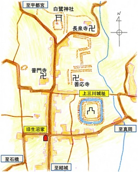 明治初期上三川村略図1.jpg