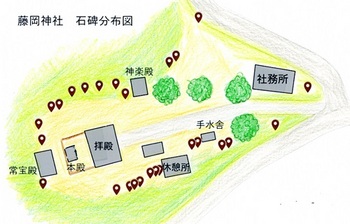 藤岡神社石碑分布図.jpg